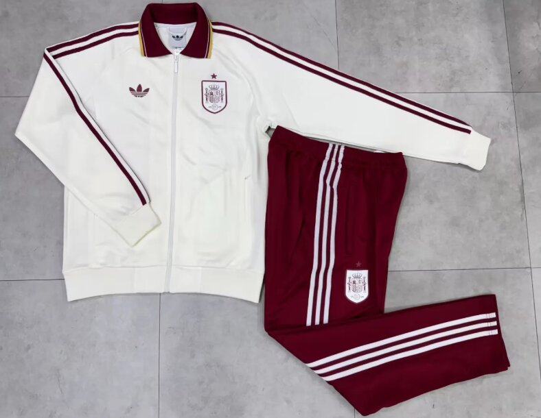AAA Quality Spain 26/27 Tracksuit - White